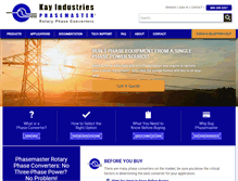 Tablet Screenshot of kayind.com